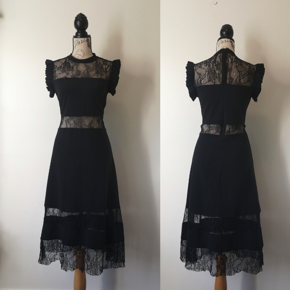 IMPERIAL Dresses & Skirts - SALE!! IMPERIAL Gothic lace cut out midi dress
